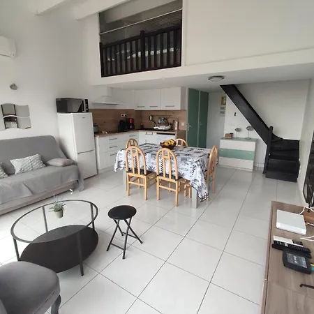 Daire Cap D'agde Duplex L'olivier Vue 5 A 6 Pers *